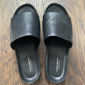 Vagabond Black Platform Slide (size EU 38)